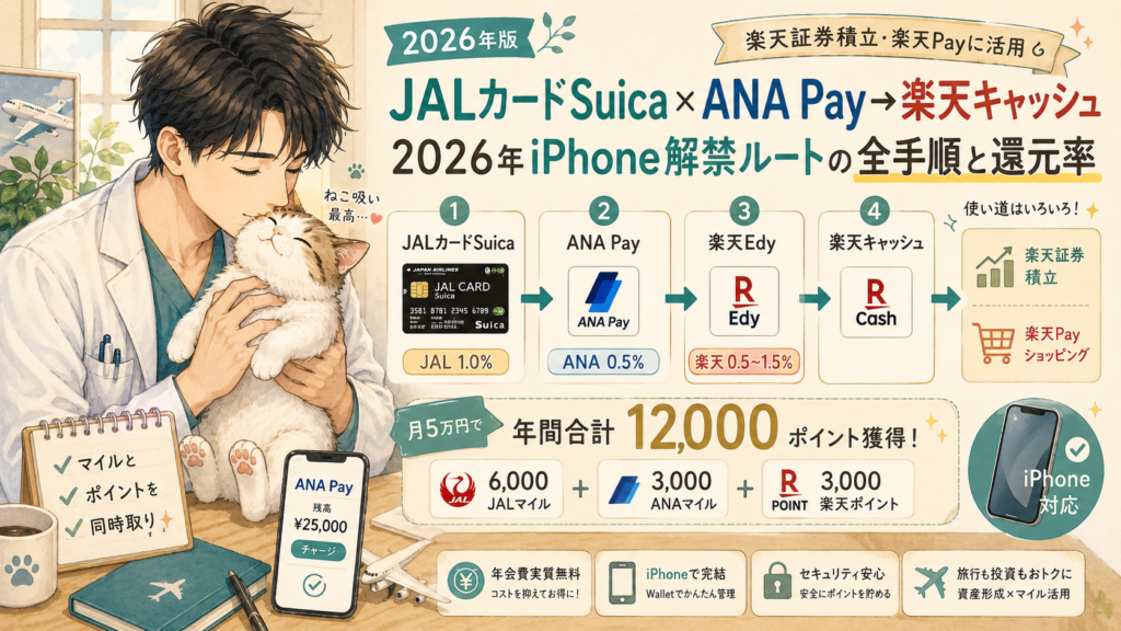 JALcard to anapay