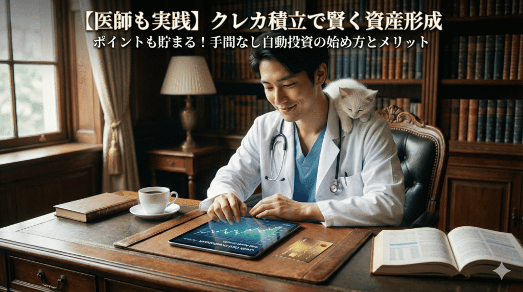 クレカ積立おすすめ比較還元率・複数社で最大化する実践ガイドのアイキャッチ画像
