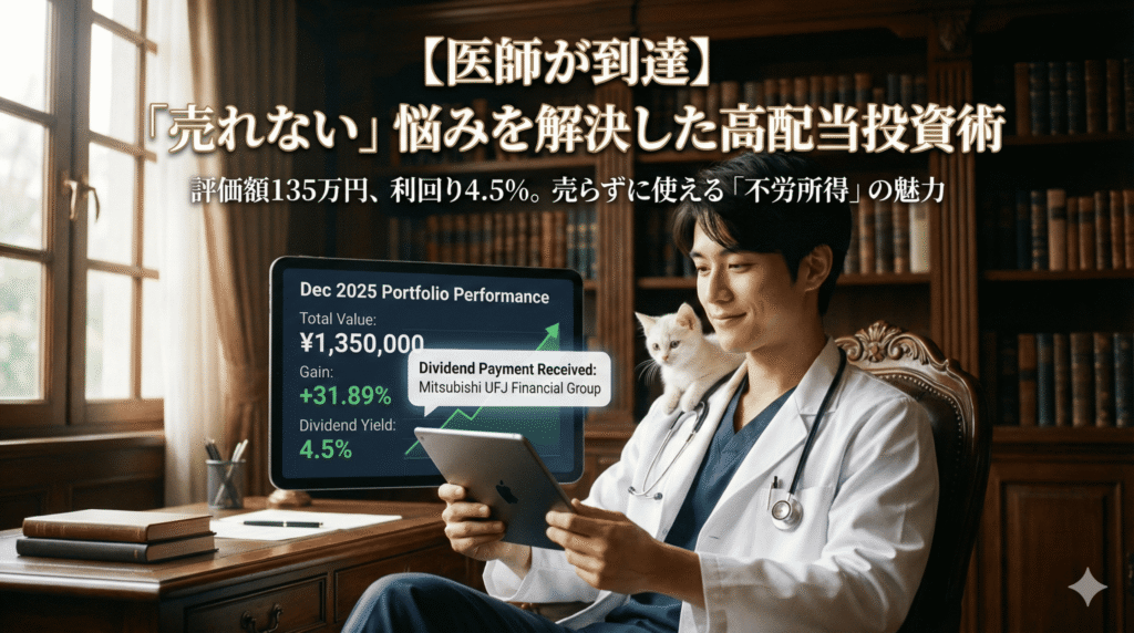 高配当投資の実績公開のアイキャッチ画像