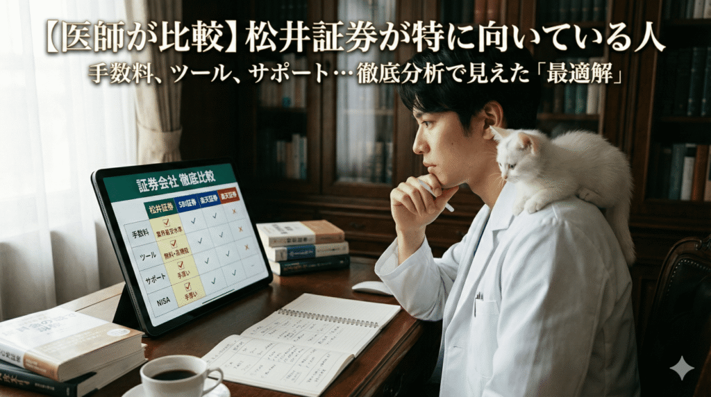 松井証券が向いている人3選のアイキャッチ画像